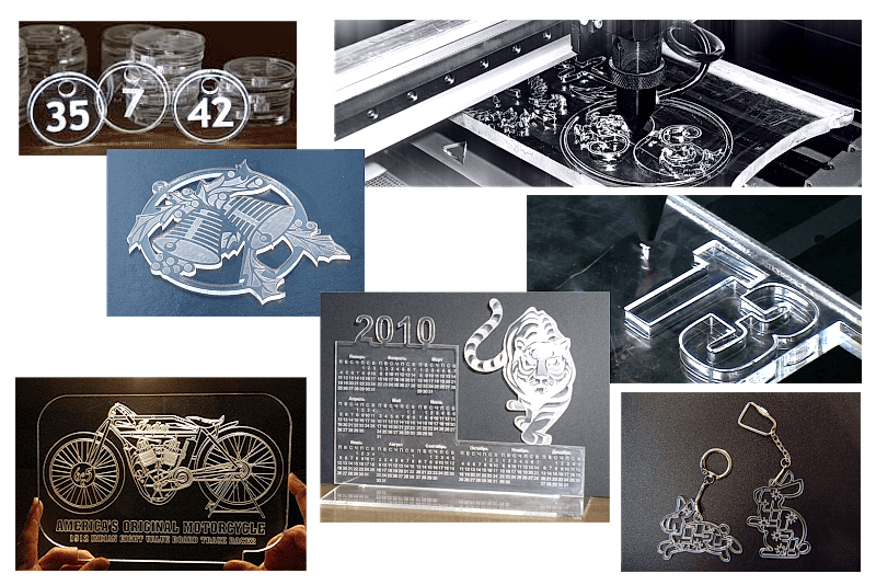 Лазерная гравировка на пластике