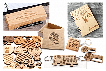 Лазерная гравировка по дереву Лазерная гравировка по дереву