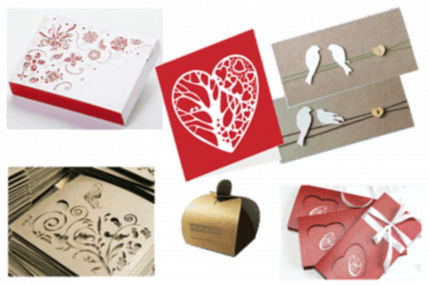 Лазерная гравировка на бумаге Лазерная гравировка на бумаге